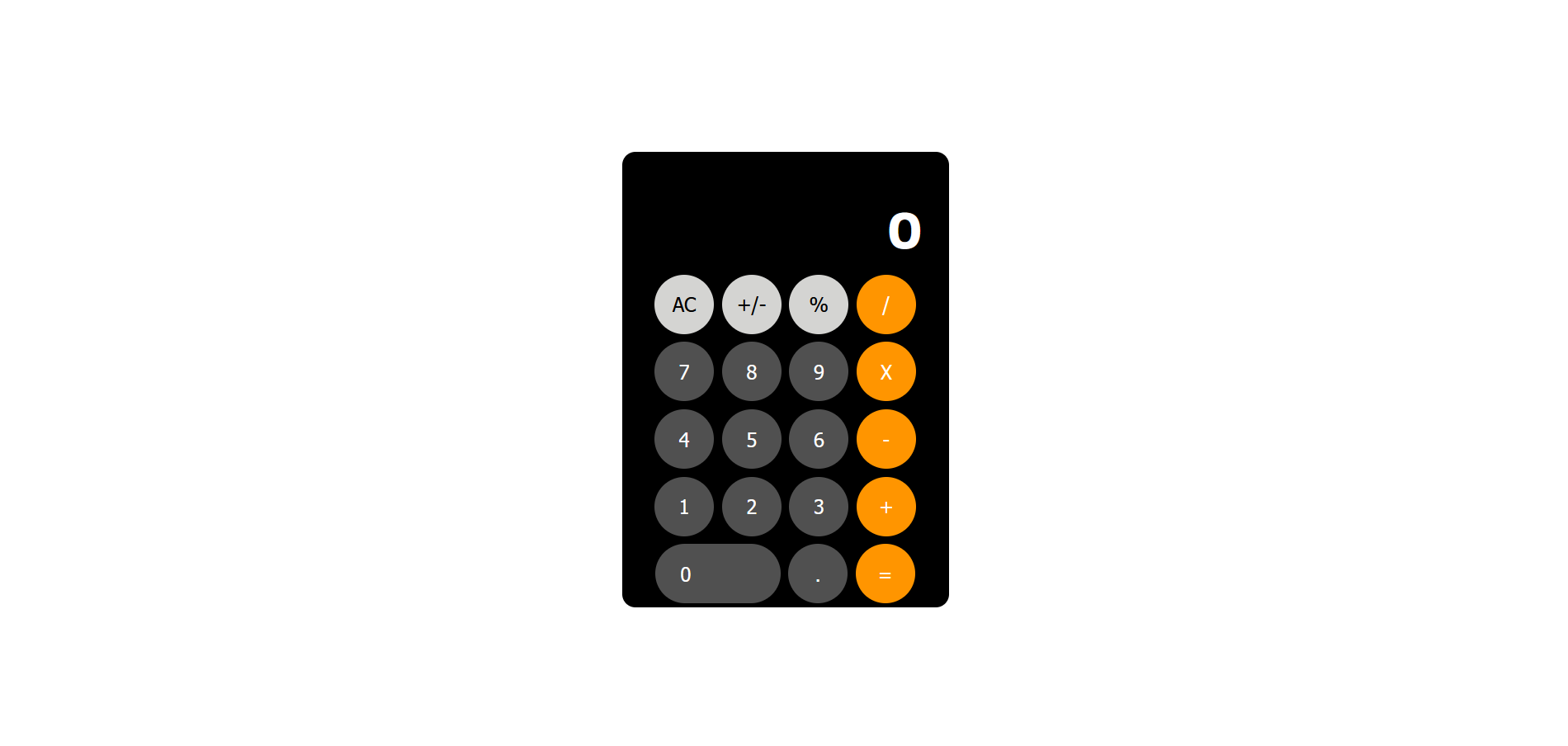 Calculadora em React