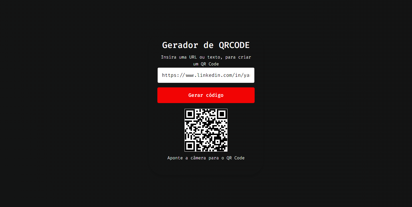 Gerador de QR Code